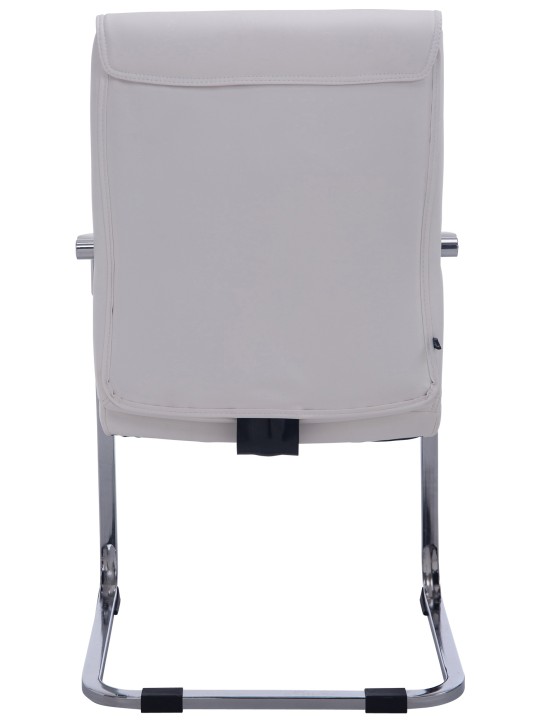 XL stolička pre návštevníkov Anubis, biela XL stolička pre návštevníkov Anubis, biela