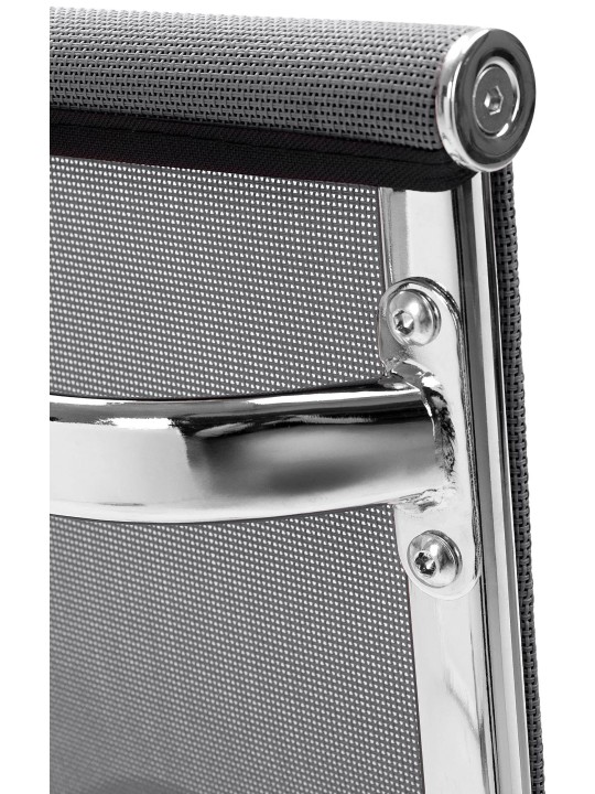 Kreslo pre návštevníkov Brenda, sivá