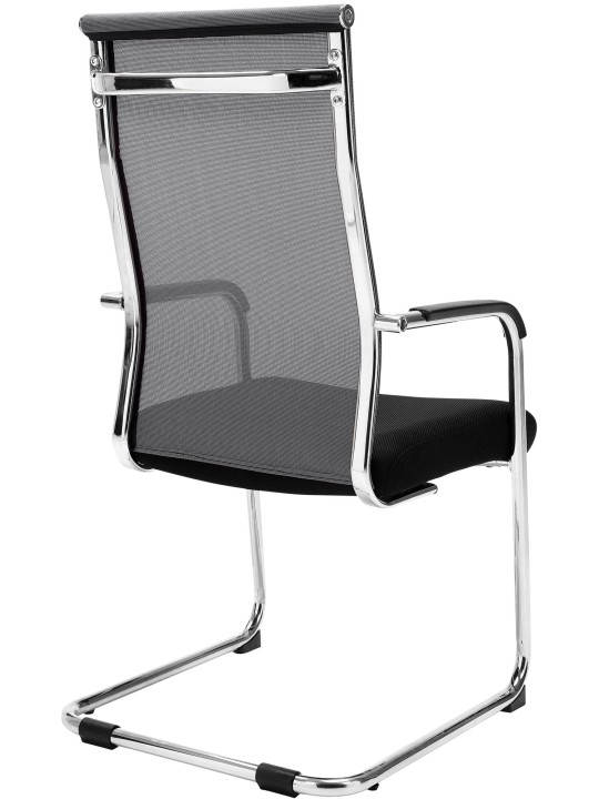 Kreslo pre návštevníkov Brenda, sivá