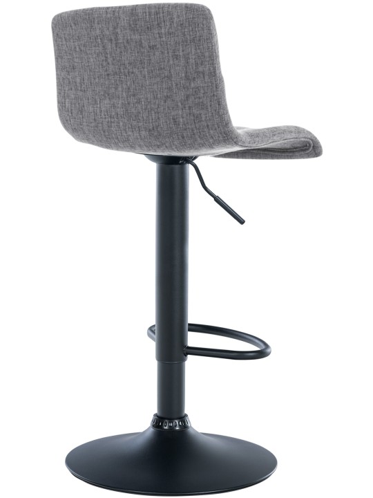 Barová stolička Hoover látka B, svetlosivá