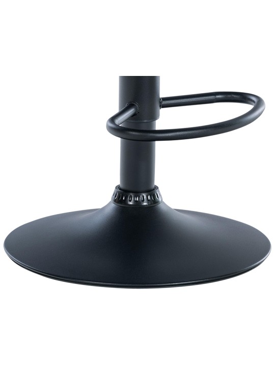 Barová stolička Hoover látka B, čierna