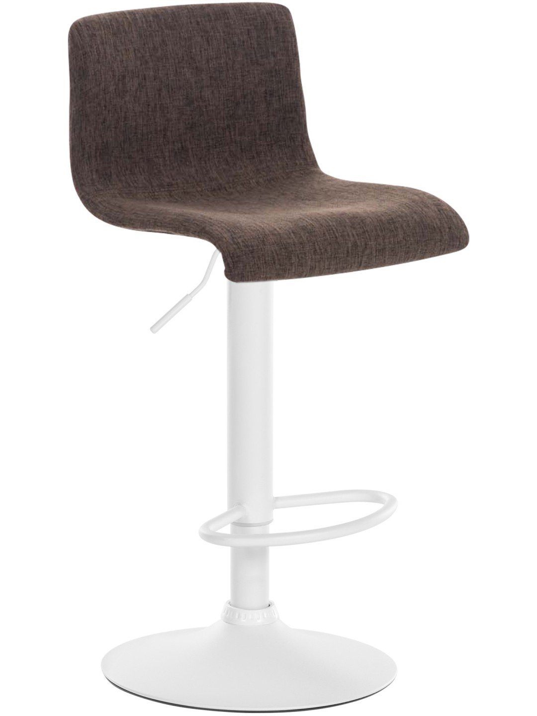 Barová stolička Hoover látka W, hnedá