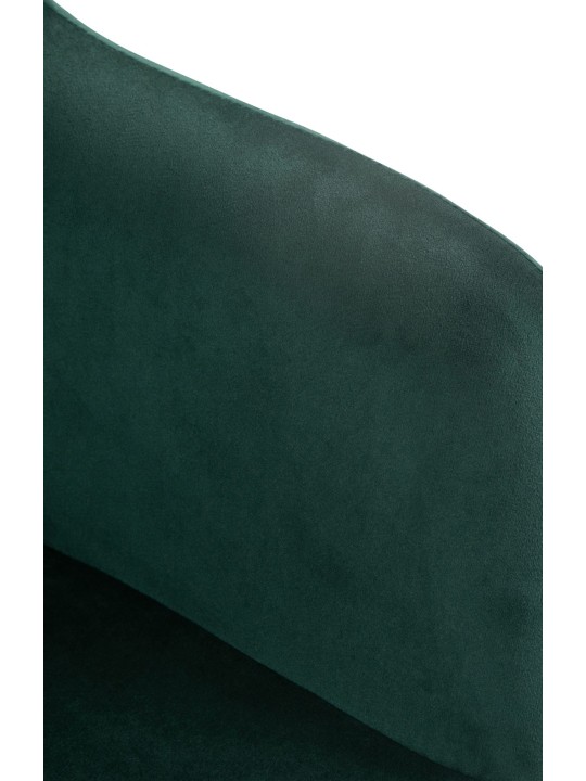 Barová stolička Natoma velvet, zelená