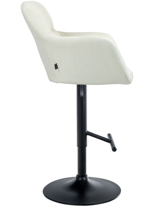 Barová stolička látka Natoma, krémová