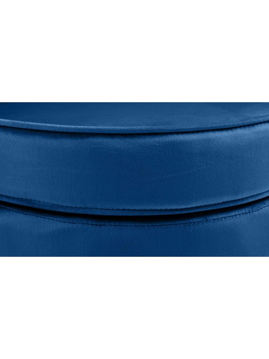 Stolička Rosita velvet, modrá