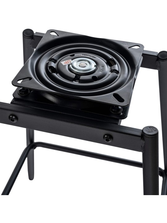 Otočná barová stolička Weston Velvet, krémová