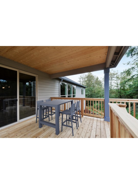 Barová stolička Ares, tmavosivá