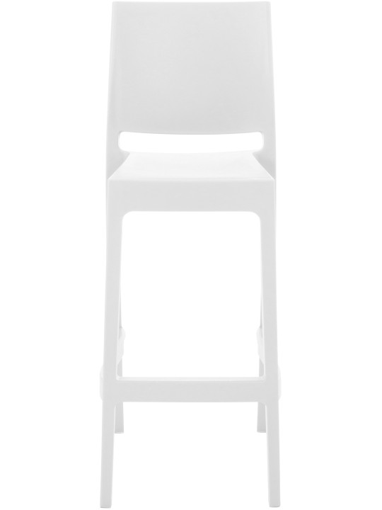 Sada 2 barových stoličiek Maya, biela