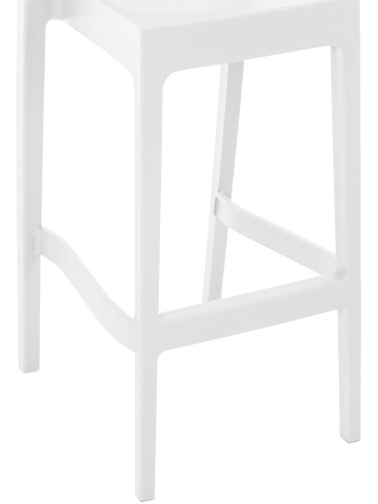 Sada 2 barových stoličiek Maya, biela