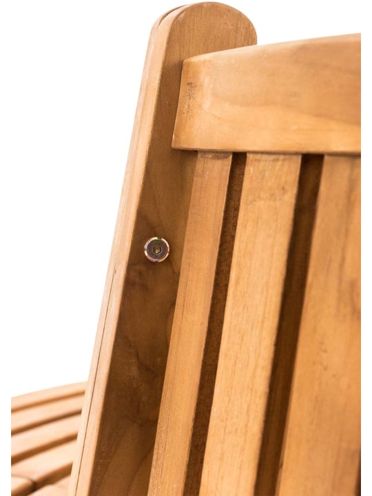 Lavica na strom Leming polkruhová 200 cm, teak