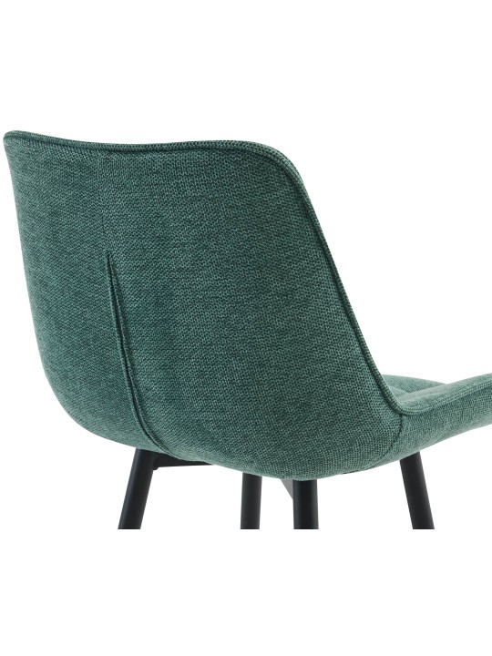 Barová stolička Dartford látka, zelená