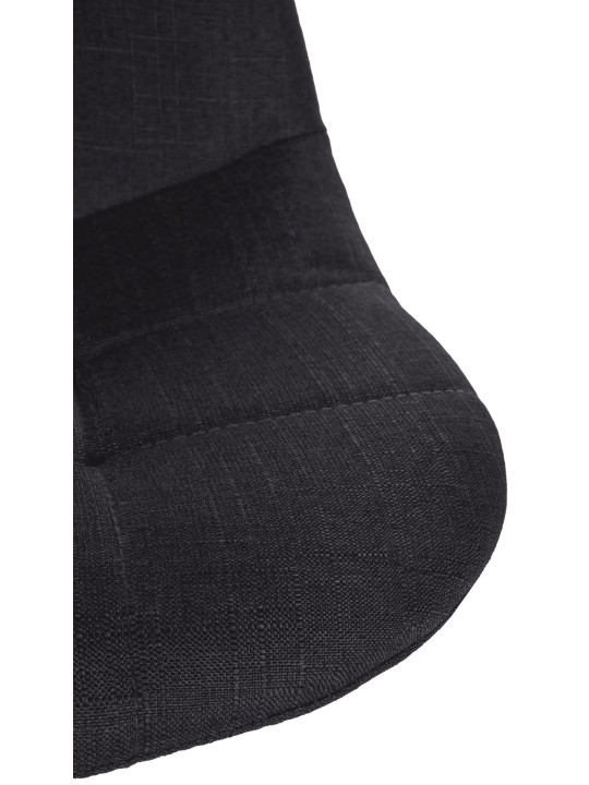 Barová stolička Elmore látka W, čierna