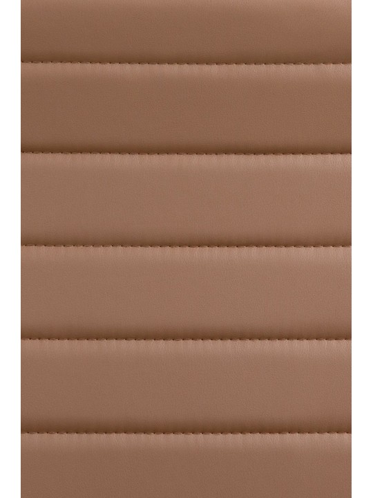 Kancelárske kreslo Havana z umelej kože, svetlohnedá