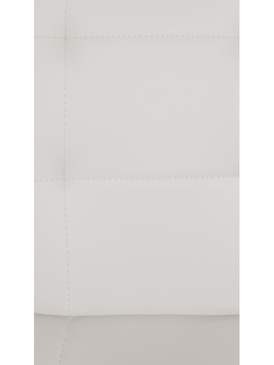 Barová stolička Elmore imitácia kože C, biela