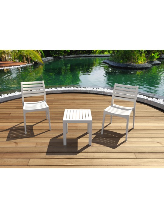 Stolička Ares, biela