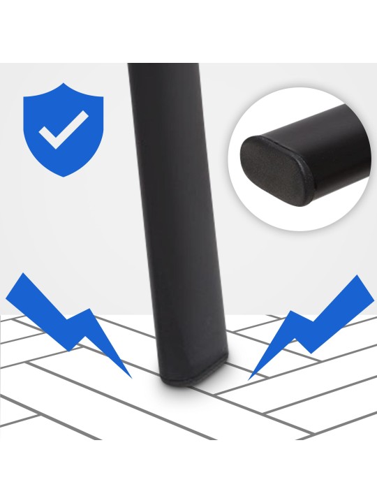 Kreslo pre návštevy Ken tkanina, červená