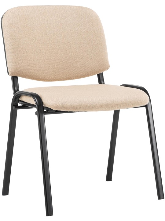 Kreslo pre návštevy Ken tkanina, krémová