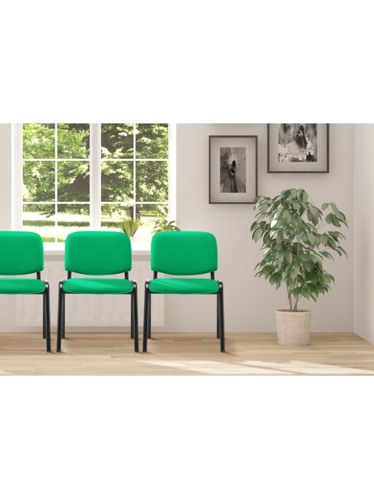 Kreslo pre návštevy Ken tkanina, zelená