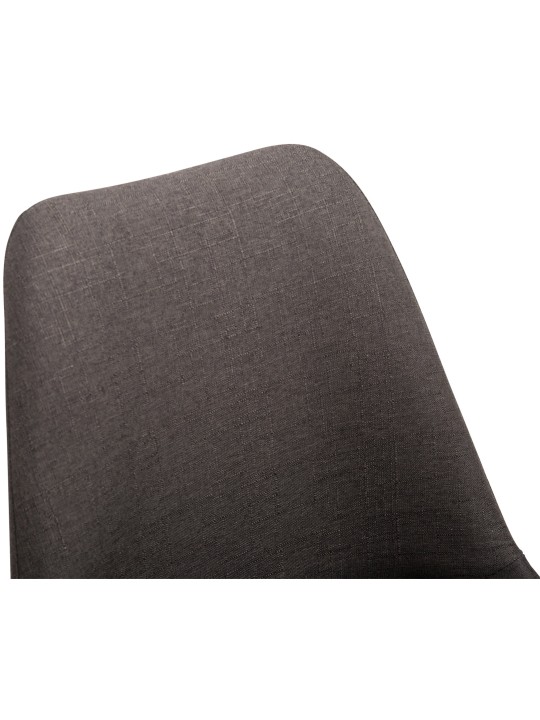 Stolička Maverick W látka, tmavosivá