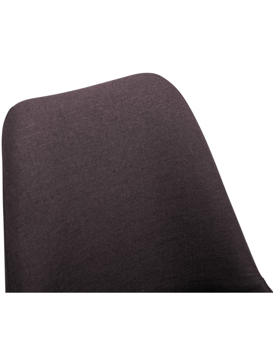 Stolička Maverick B látka, hnedá