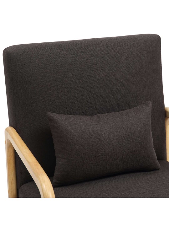 Tkanina na sklopenie kresla, hnedá