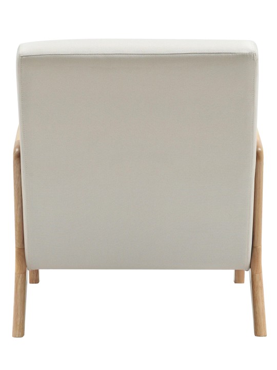 Tkanina na sklopenie kresla, krémová