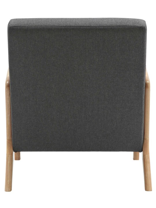 Tkanina na sklopenie kresla, tmavosivá