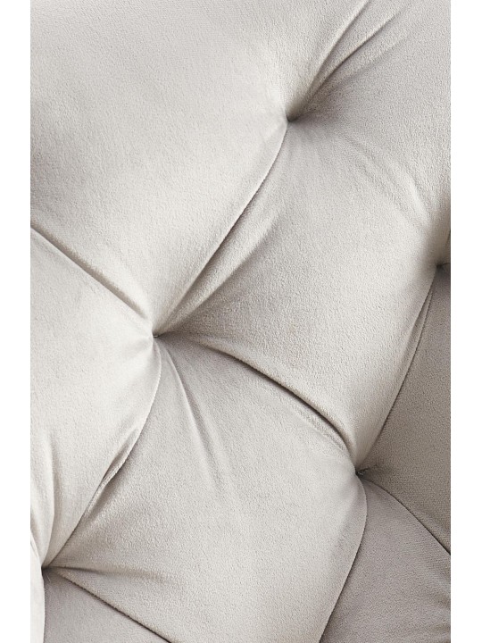 Jedálenská stolička Antigo velvet, sivá