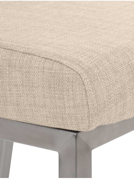 Jedálenská stolička Colmar FABRIC, krémová