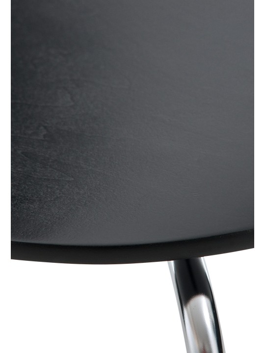 Sada 4 kresiel pre návštevníkov Diego, čierna