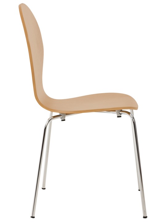 Sada 4 kresiel pre návštevníkov Diego, dub