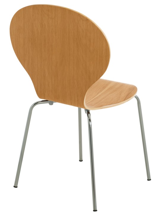 Sada 4 kresiel pre návštevníkov Diego, dub