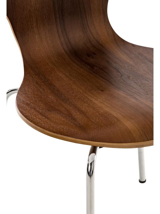 Sada 4 kresiel pre návštevníkov Diego, orech