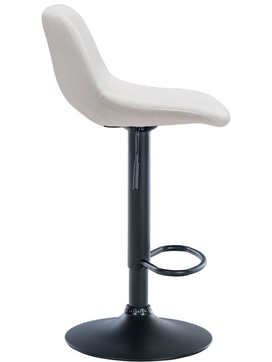 Barová stolička Camden velvet, krémová