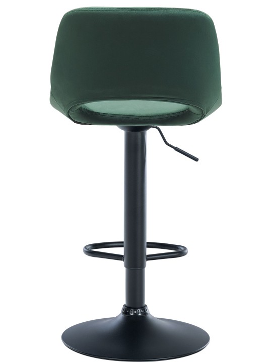 Barová stolička Camden velvet, zelená