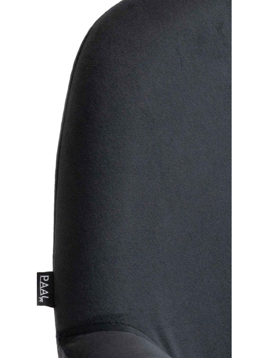 Sada 2 barových stoličiek Braga Gold Velvet, čierna