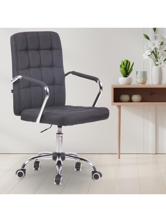 Kancelárske kreslo Terni látka, čierna