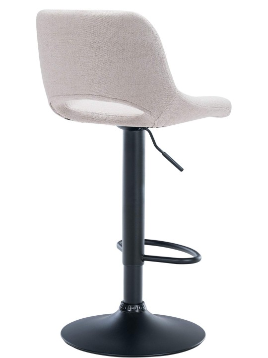 Sada 2 barových stoličiek Camden látka, krémová