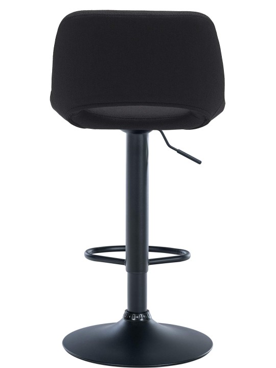 Sada 2 barových stoličiek Camden látka, čierna