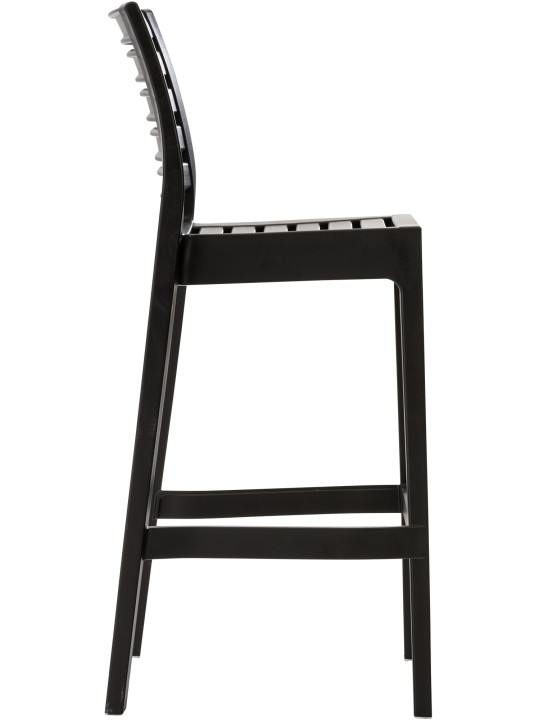 Sada 4 barových stoličiek Ares, čierna Sada 4 barových stoličiek Ares, čierna