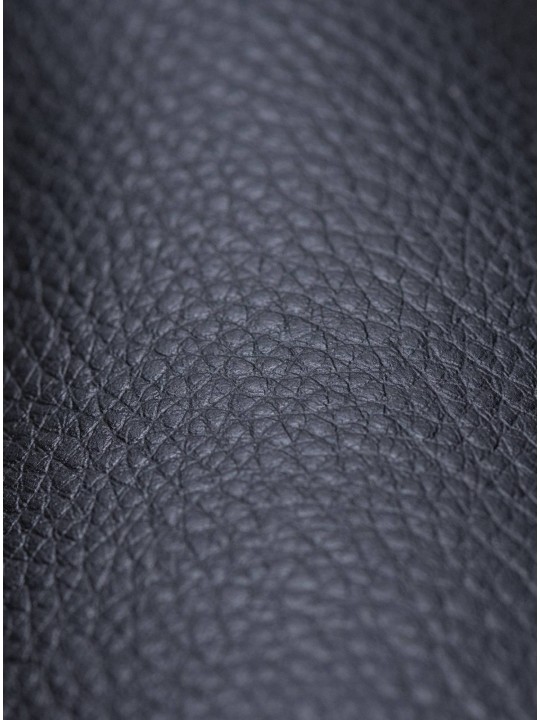 Jedálenská stolička Foley z umelej kože dub, čierna