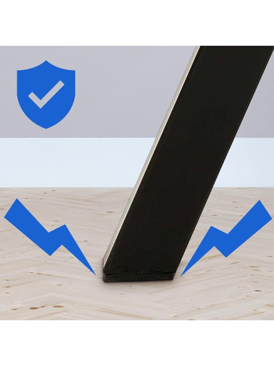 Zamatová jedálenská stolička Lewes, hnedá