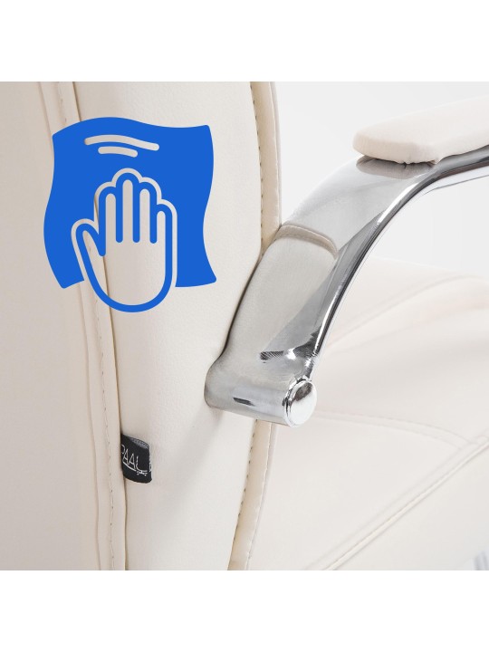 Sada 2 stoličiek Attila, krémová