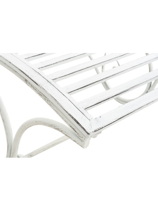 Záhradné ležadlo Amiens, antická biela