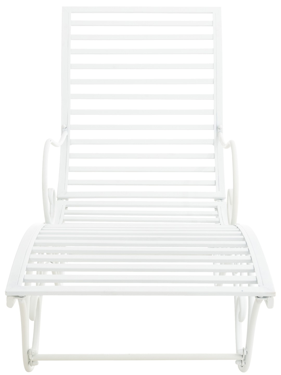 Záhradné ležadlo Amiens, biela