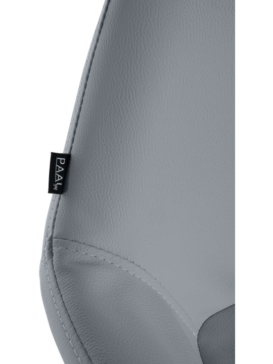 Sada 2 barových stoličiek Braga zlatá umelá koža, sivá