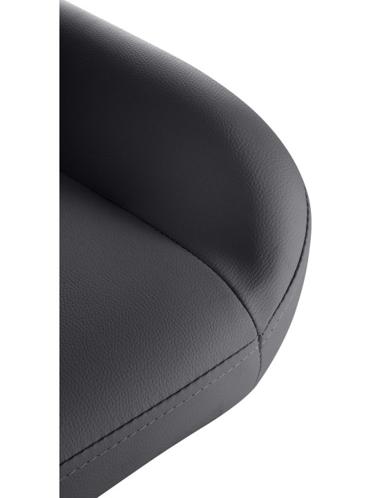 Sada 2 barových stoličiek Braga zlatá umelá koža, čierna