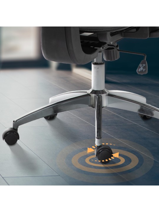 Kancelárske kreslo Dehler, čierna Kancelárske kreslo Dehler, čierna