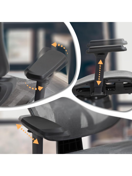 Kancelárske kreslo Dehler, sivá