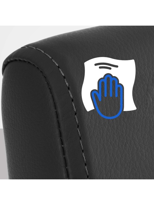 Jedálenská stolička Colmar, čierna